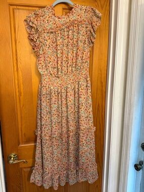 cece women's avianna floral embroidered maxi dress Cece Maxi